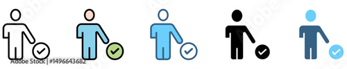 PRINT icon with multiple style