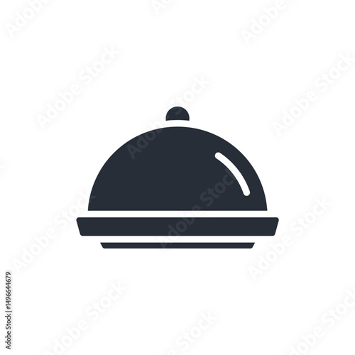 dish icon collection .design style with background