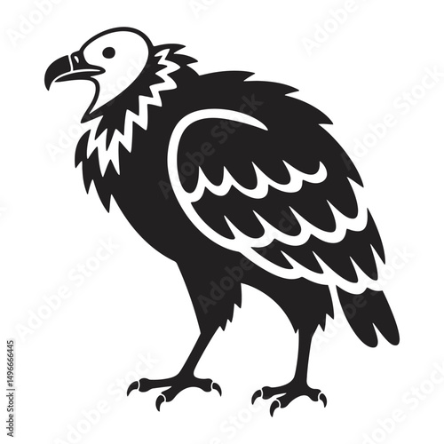 A striking image capturing the bold silhouette of an eagle