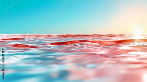 Ocean Waves Under the Sky