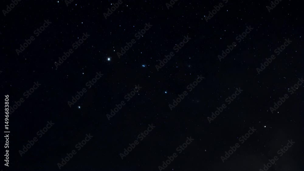 Vast night sky filled with countless stars in darkness Vast night sky filled with countless stars in darkness