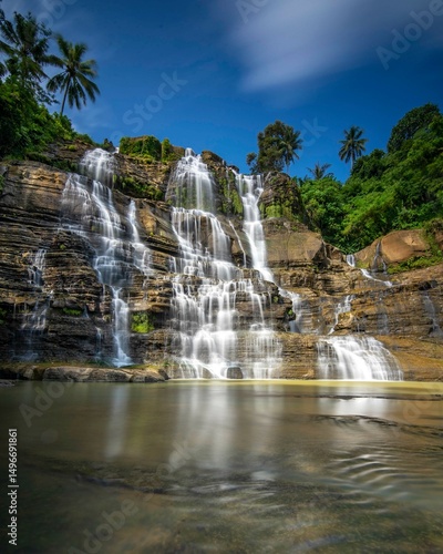 The natural beauty of Cigangsa waterfall.