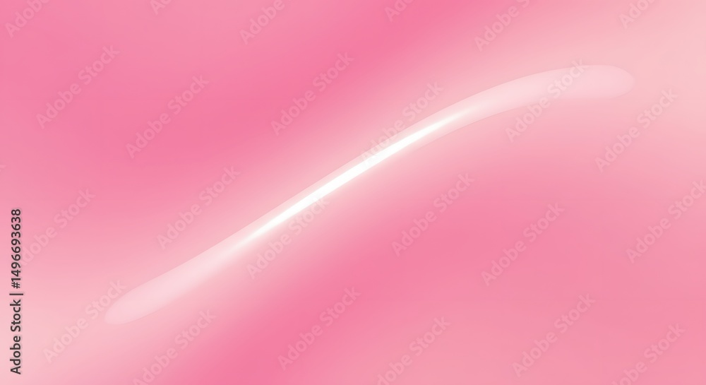 Obraz premium Abstract pink gradient with white light streak
