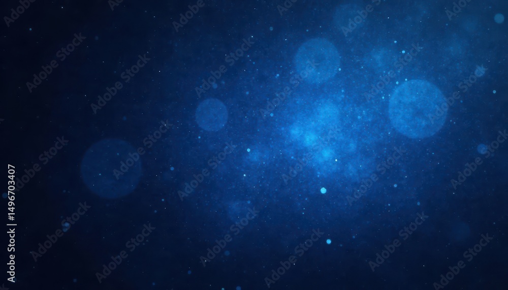 Obraz premium Glowing blue noise texture on dark grainy background , creative, backdrop