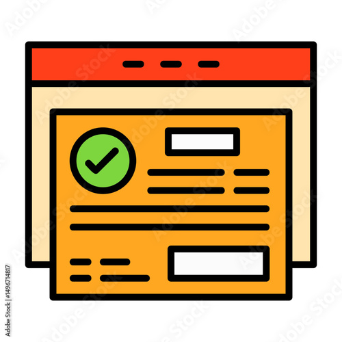 Find Filled Style Icon