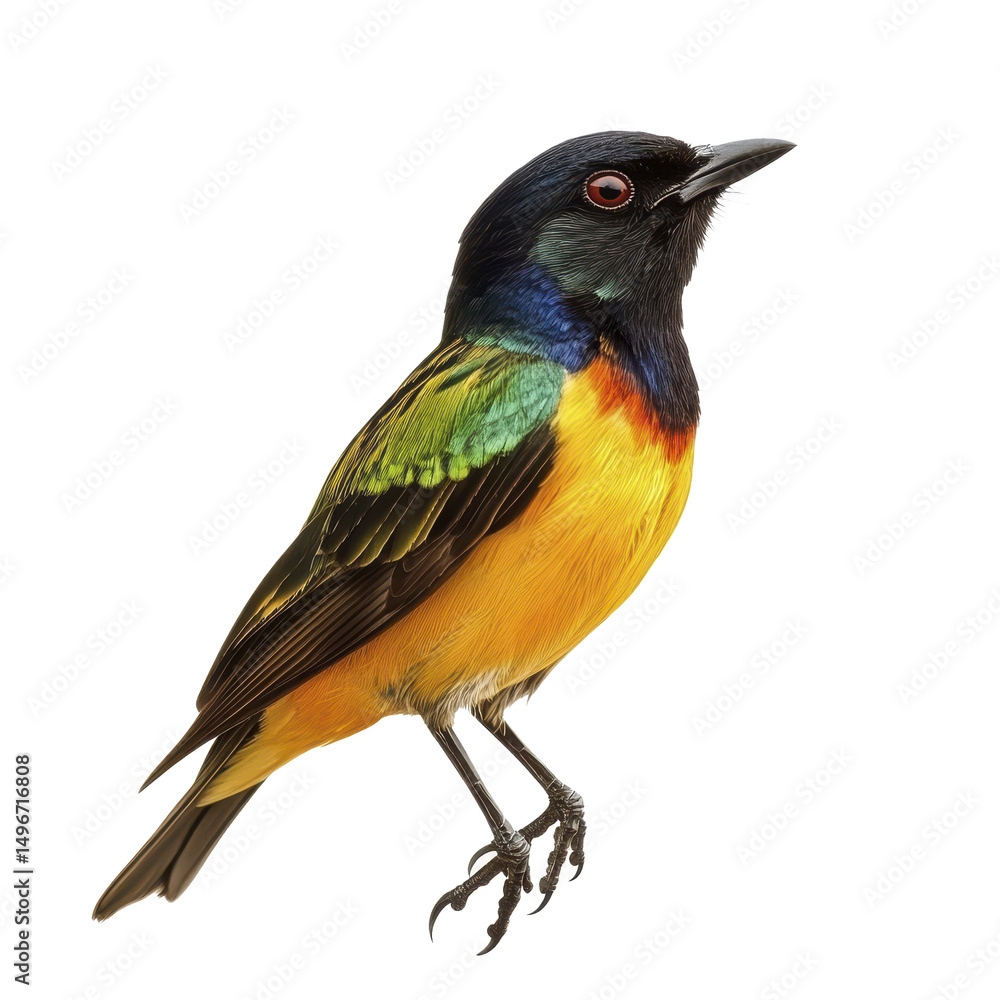 Obraz premium bird isolated in Transparent Background, Realstic image 