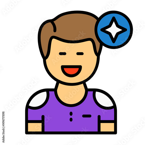 Nostalgia Filled Style Emotion Icon