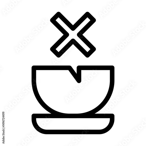 famine line icon