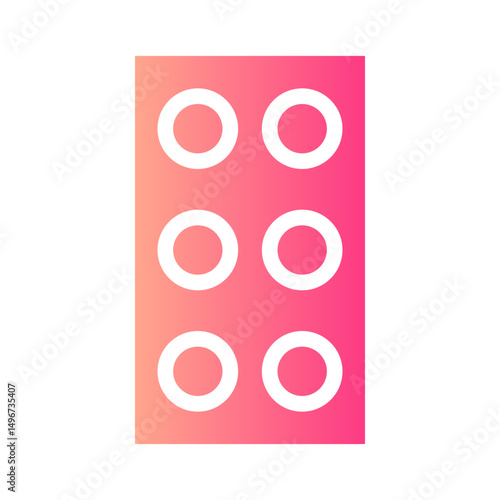 birth control gradient icon