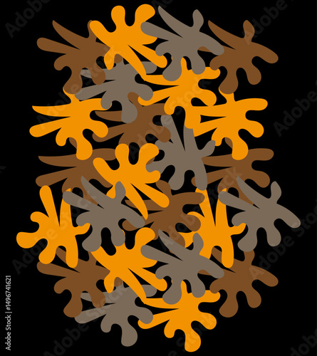 Geomatric pattern design ready for print