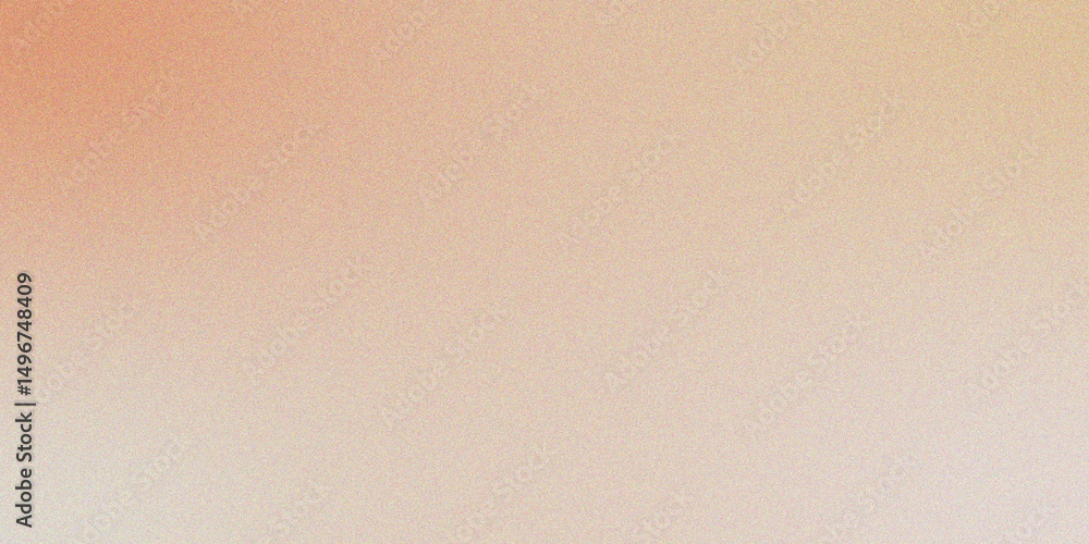 Soft textured gradient in peach and cream colors with subtle noise effect Soft textured gradient in peach and cream colors with subtle noise effect