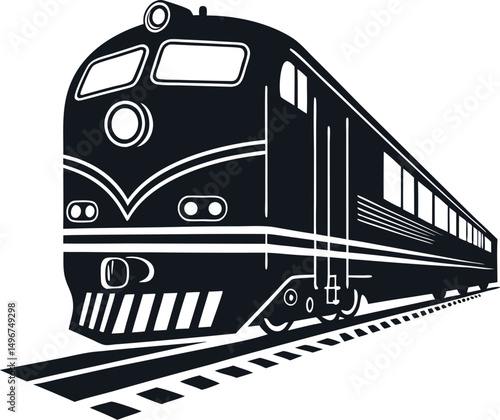 train in motion