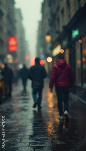 Wallpaper Mural A blurry, out-of-focus image depicting a scene rendered indistinct and unclear, conveying a sense of unresolved conflict or a negative outcome ,  unclear picture,  unclear Torontodigital.ca