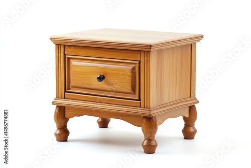 Wallpaper Mural contemporary nightstand with drawer isolated on white background Torontodigital.ca