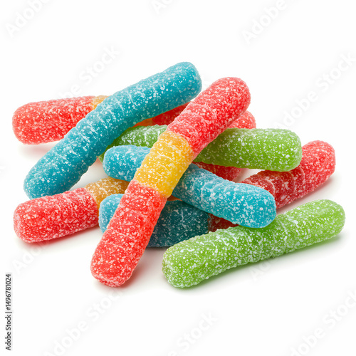 Sour Worms Candy: Bulk Gummies
