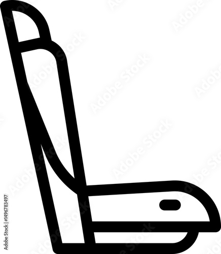 seats icon, car, automobile 