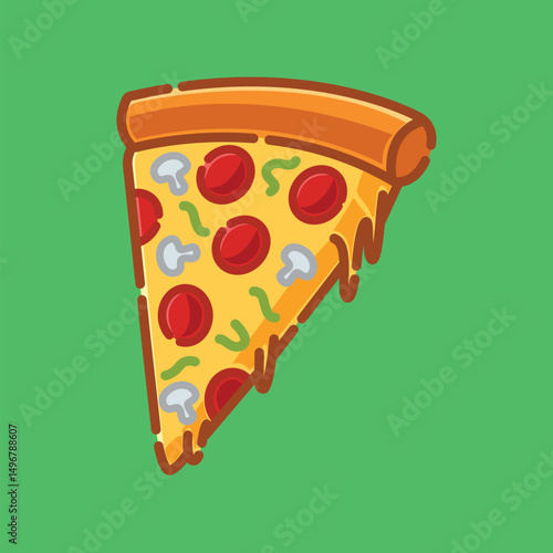 sweet and cute food vector