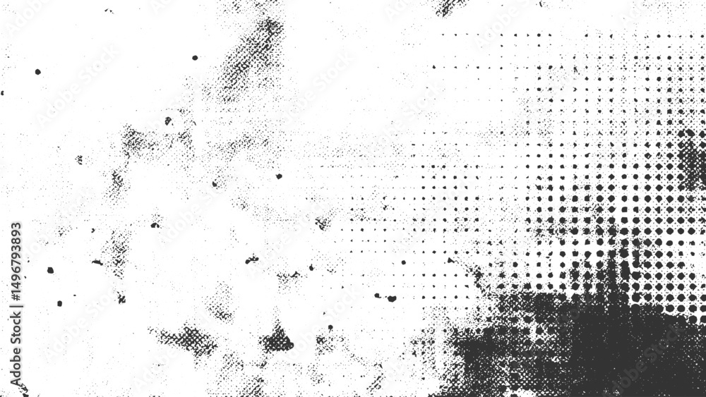 Fototapeta premium grunge dust particle and grain texture on white background for artistic design projects