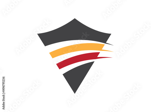 Vibrant Colored Triangle Icon SVG Design, Modern Geometric Logo, Perfect for Branding, Crafts, Digital Projects, Print, Download Now