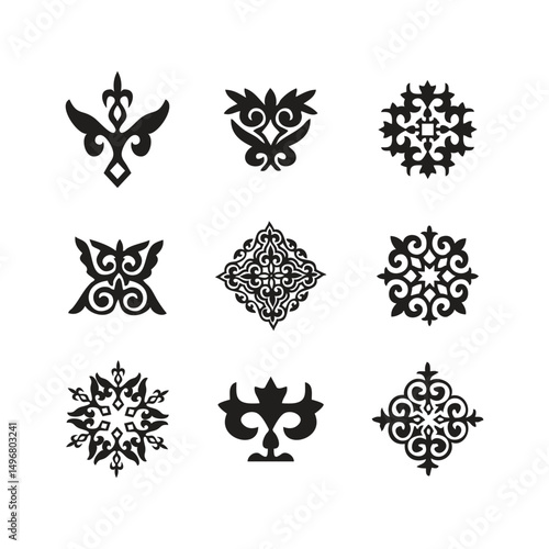 Ornaments - Set of ethnic decorative vector elements