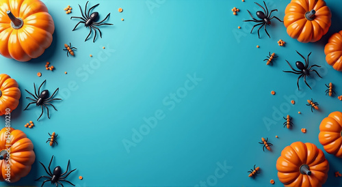 halloween pumpkin frame