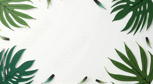 palm leaf frame