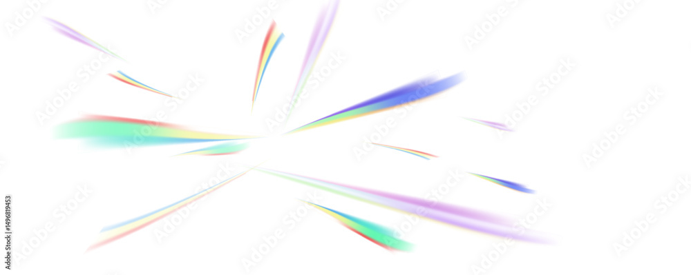 Set of rainbow light flares, reflection effect, falling confetti. Light rainbow lights with transparent effect, sparkling prism, stripe overlay, vector, png. Set of rainbow light flares, reflection effect, falling confetti. Light rainbow lights with transparent effect, sparkling prism, stripe overlay, vector, png.