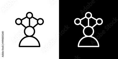 Skillsfor banner and packaging design. Vector illustration icon stroke vector icon simple black style, illustration.