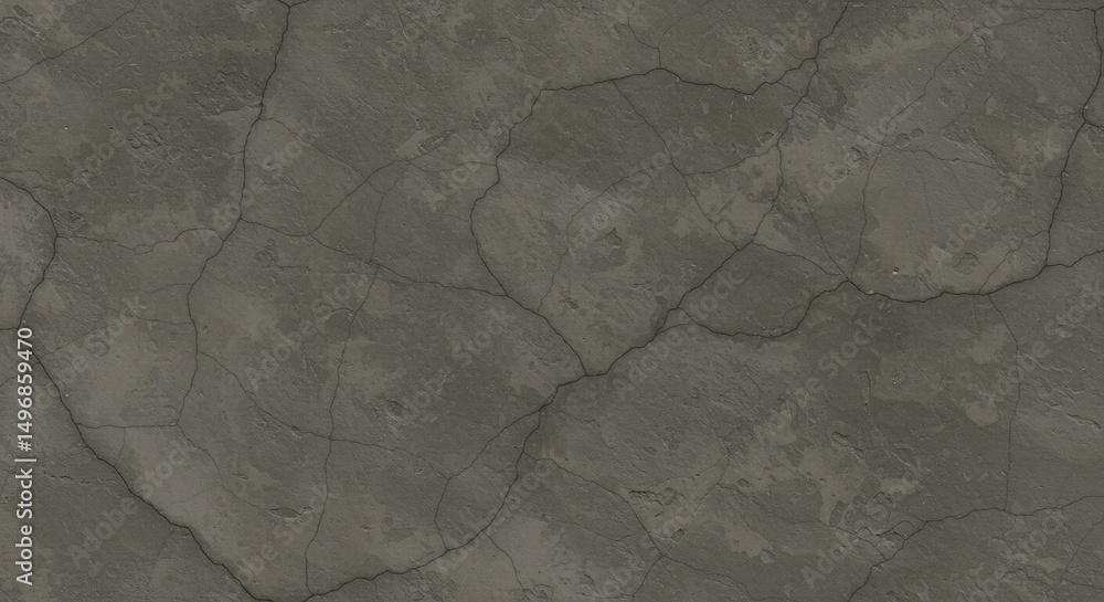 Naklejka premium Cracked Concrete Wall Texture