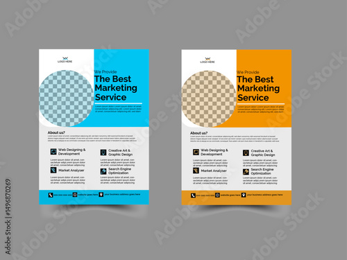 modern flyer design 