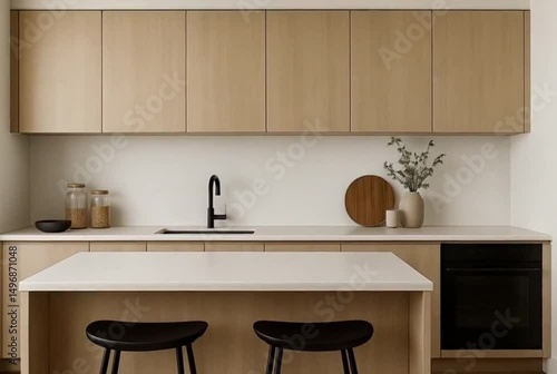 modern kitchen interior