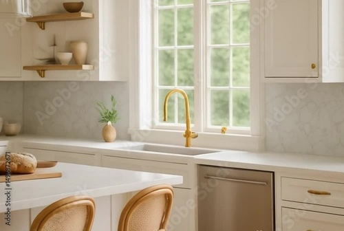 modern kitchen interior