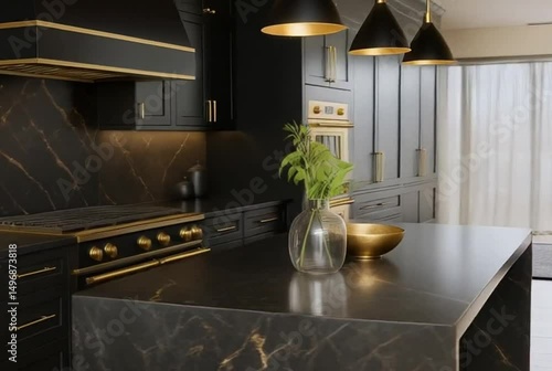 interior of a kitchen