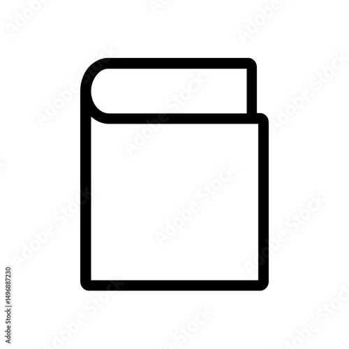 Closed Book Icon
