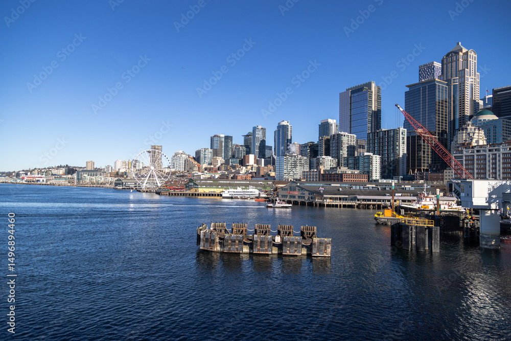 Obraz premium Seattle skyline