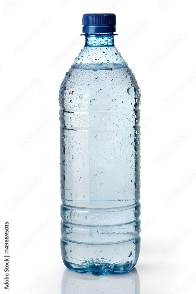 Fototapeta premium water bottle isolated on white