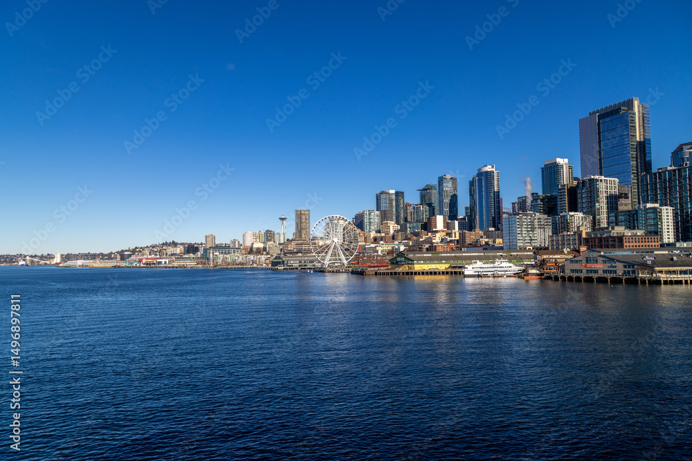 Obraz premium Seattle Skyline