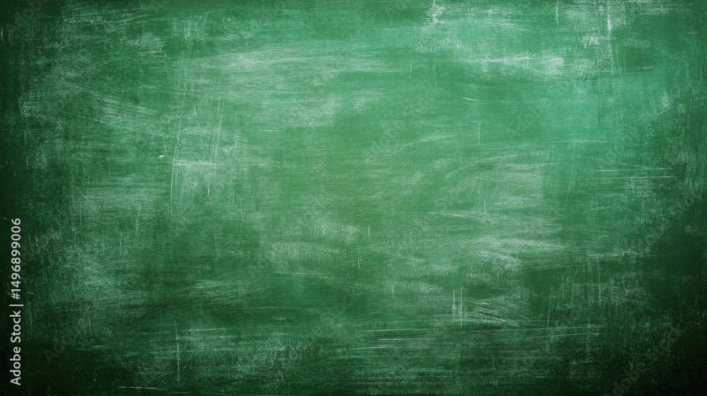 Fototapeta premium Green Chalkboard Texture Background