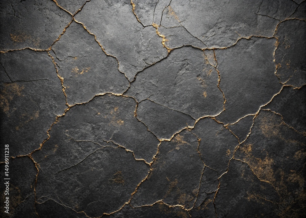 Obraz premium black grunge texture motive background