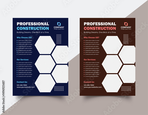 Business Construction Flyer Template