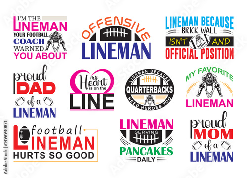 Football Lineman vector, Football Lineman Clipart, Football Lineman silhouette