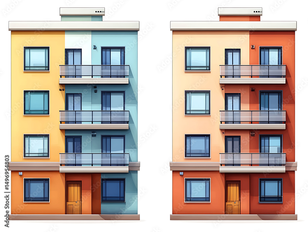 Fototapeta premium facade of a building