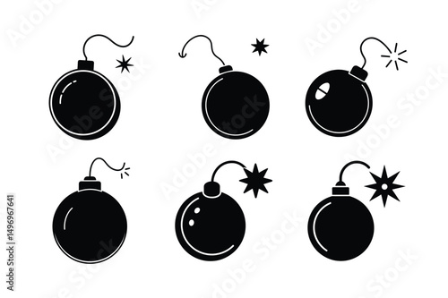 cartoon style dynamite vector illustration clean dynamite fuse smoke