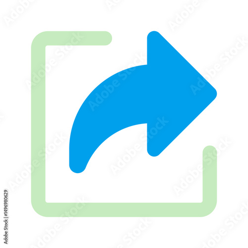 share duo tone icon