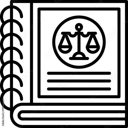 Law Book Icon