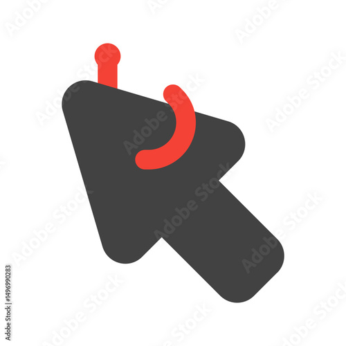 clickbait flat icon