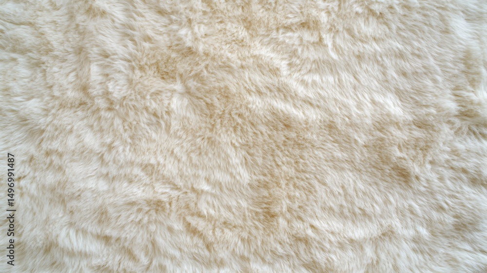 Creamy Beige Faux Fur Texture Background Soft Fluffy Plush Fabric Creamy Beige Faux Fur Texture Background Soft Fluffy Plush Fabric