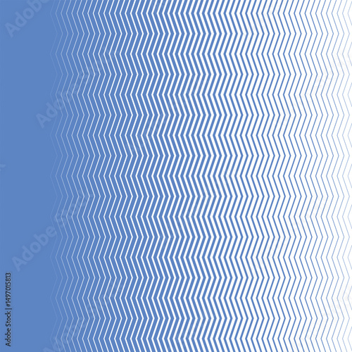 Blue zig zag line stripes abstract background
