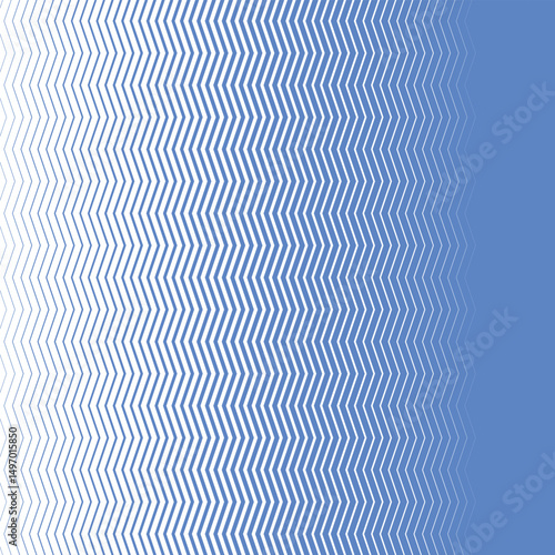 Blue zig zag line stripes abstract background