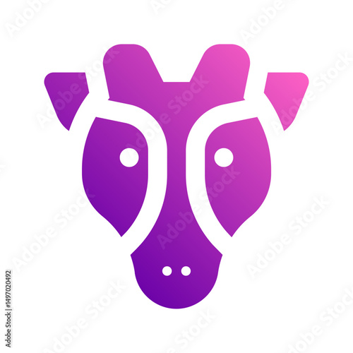 giraffe gradient icon